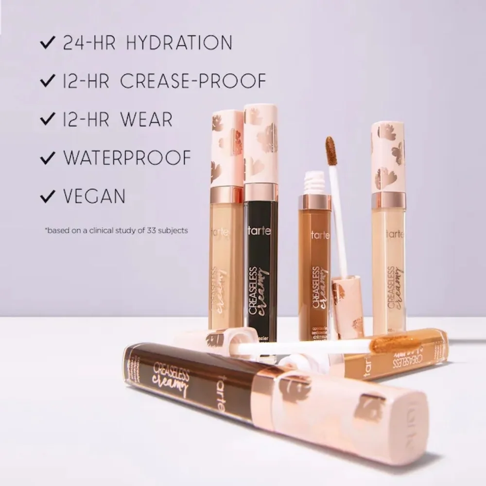 35N Medium Neutral Tarte Creaseless Beauty Concealer Brand New In Box Full Size